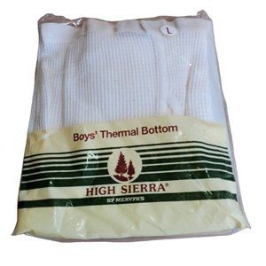 Mervyns High Sierra Boys Thermal Bottoms Pants Size Large 14-16 28" Waist NEW!